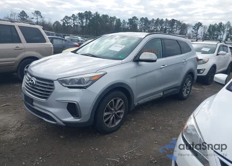 2017 Hyundai Santa Fe Se from USA, damaged, VIN KM8SM4HF2HU185942